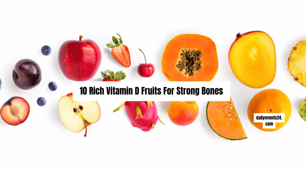 vitamin d fruits