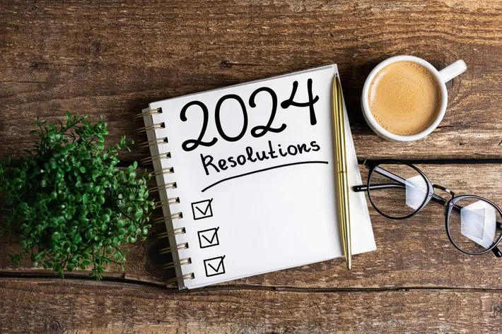 New year 2024 resolutions for success