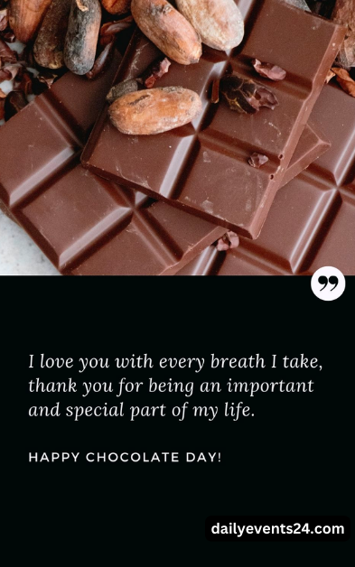 Happy Chocolate Day My Love 