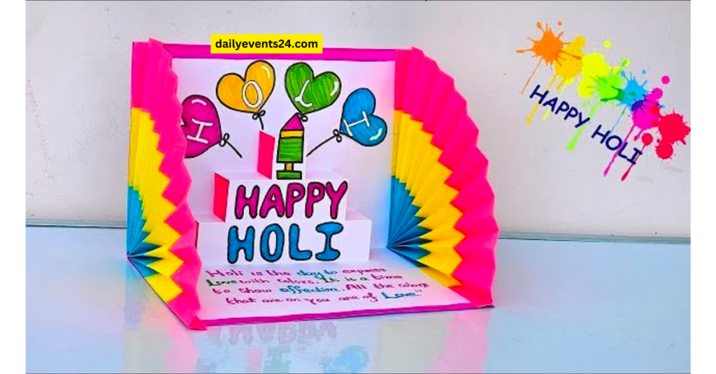 2024 Greeting Cards For Happy Holi